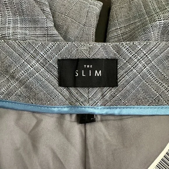 2/$30 White House Black Market The Slim Glen Plaid Trouser 12 #8090 - Picture 9 of 16